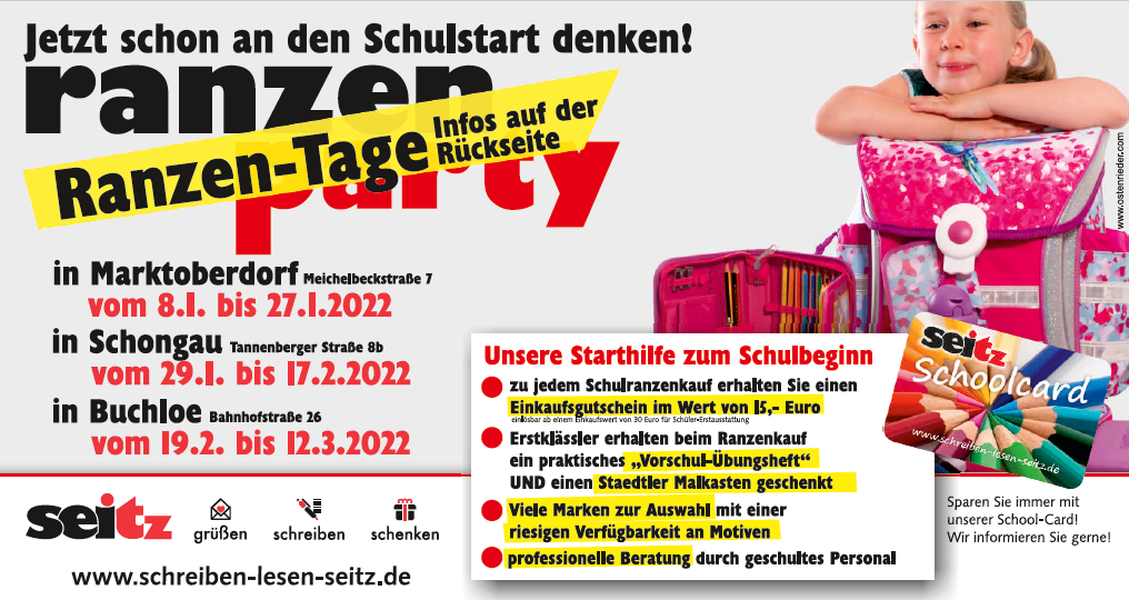 Ranzen-Tage Flyer 1