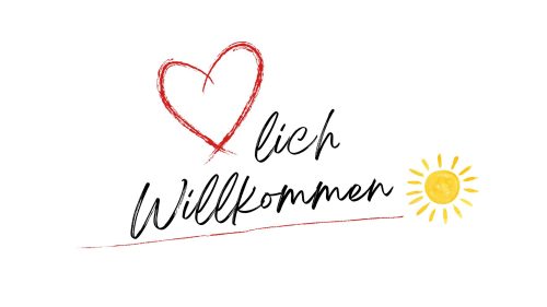 Herzliche willkommen